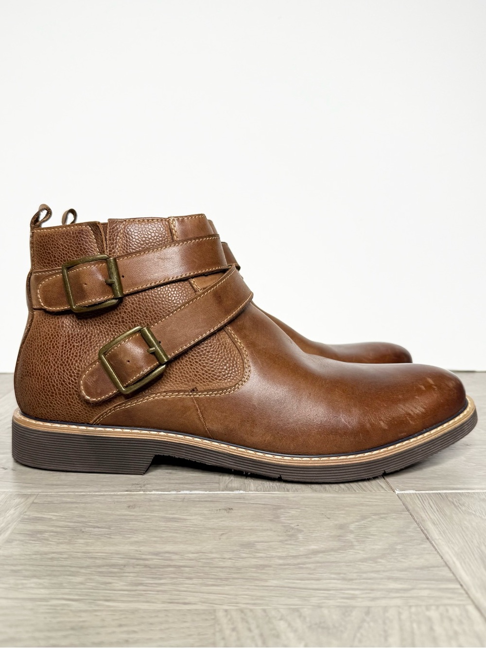 Steve Madden Tanur Brown Leather Boot Men’s 11